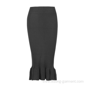 Women Loose Casual Skirt Fishtail Half-length Skirt